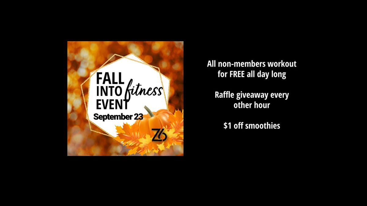 FALL INTO FITNESS EVENT