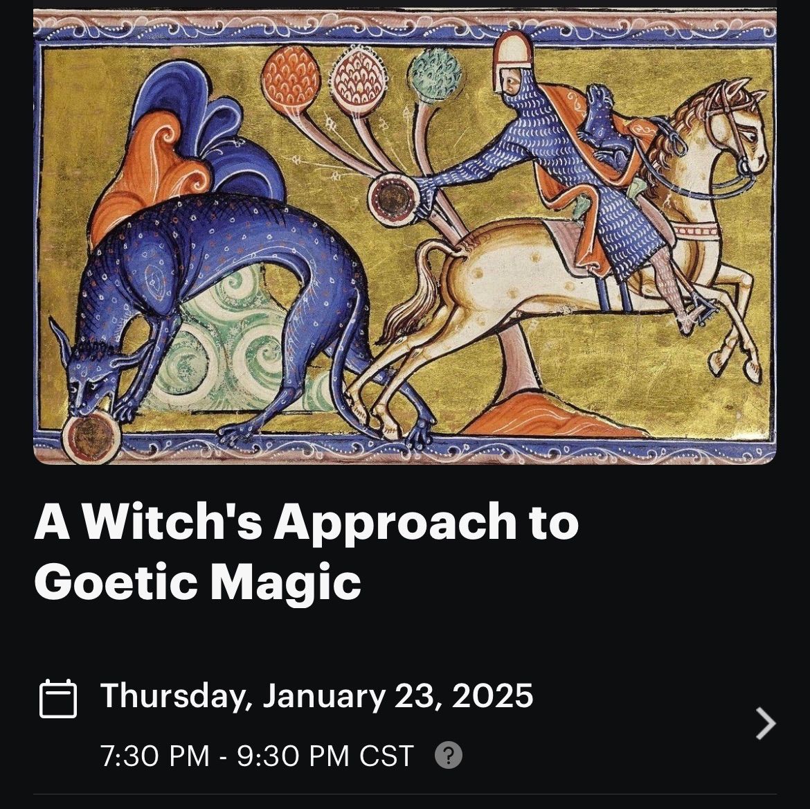 Witches and Goetic Magic 