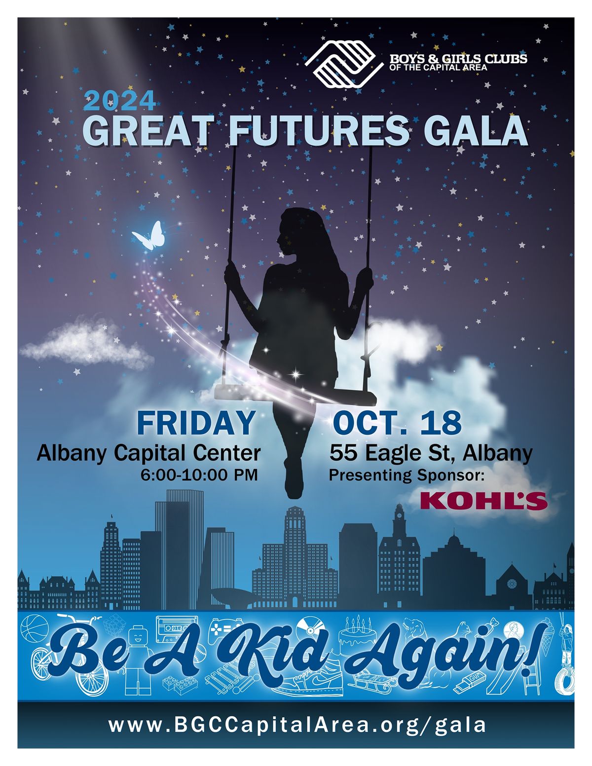 2024 Great Futures Gala: Be A Kid Again