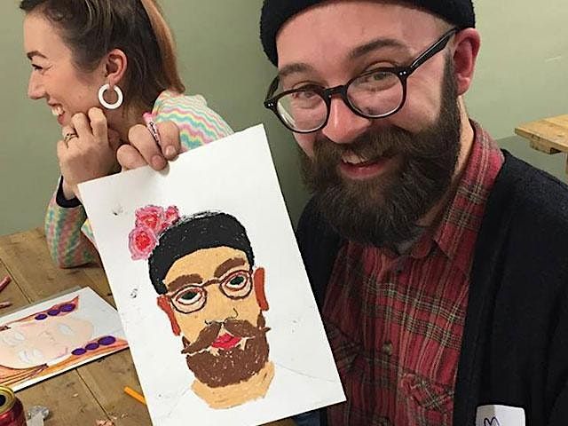 DRINK AND DRAW  - FRIDA KAHLO