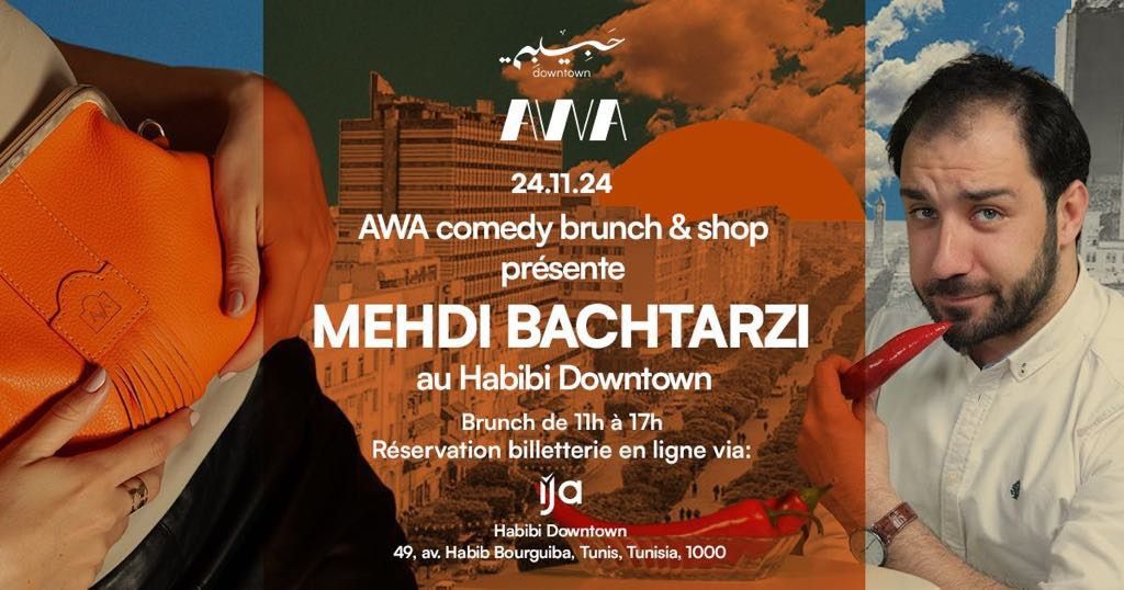 AwA's Comedy Brunch & Shop @Habibi Downtown