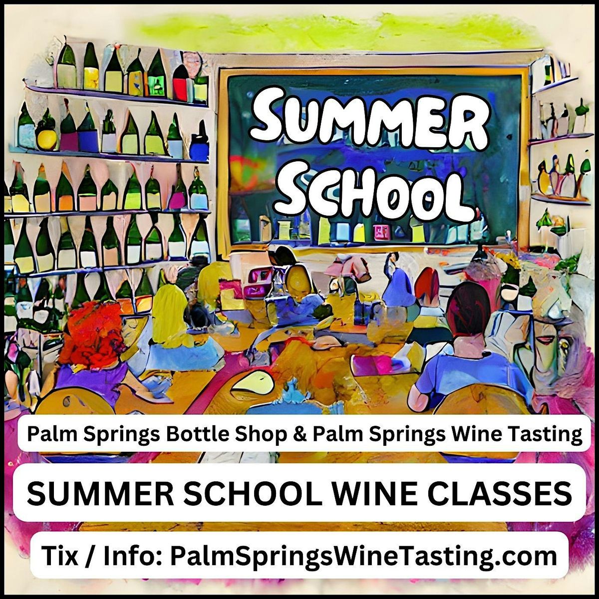Summer School Wine Tasting Classes