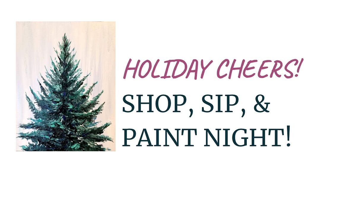 Holiday Shop, Sip, & Paint Night (Exclusively for Potomac Green Residents)