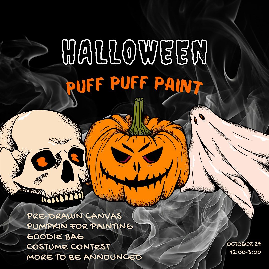 Halloween Puff & paint