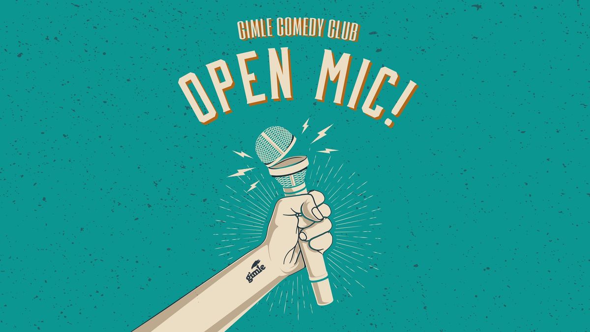 Gimles Comedy Club - Open Mic | V\u00e6rt: Rasmus Kramer