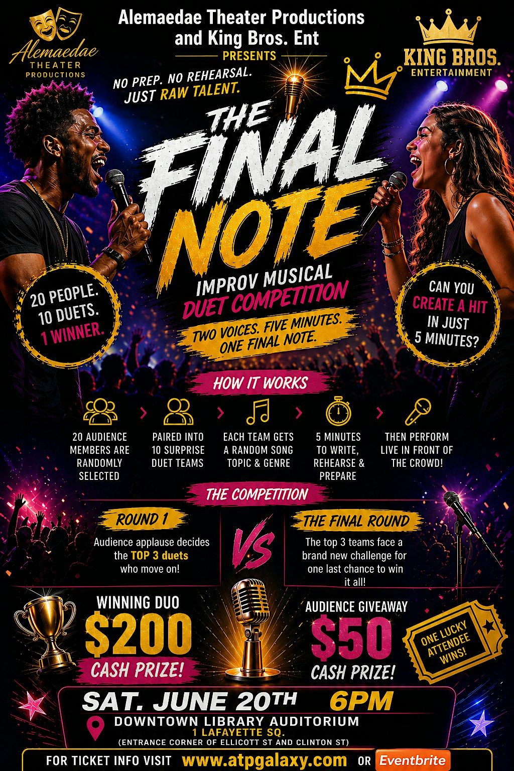 The Final Note: Improv Musical Duet Competition