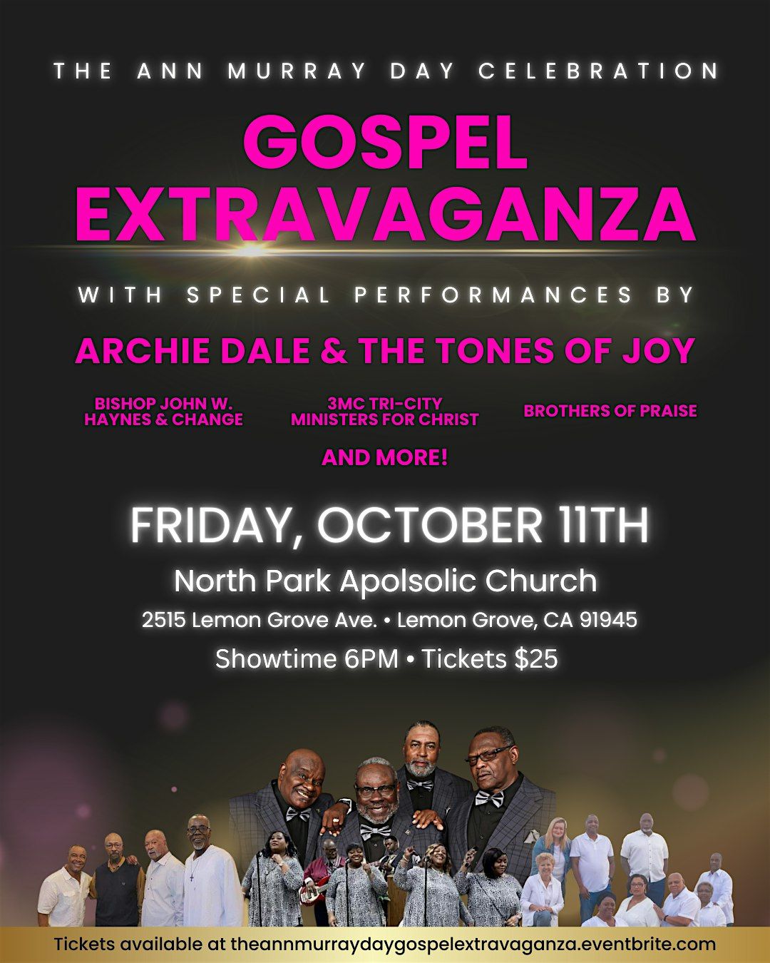 The Ann Murray Day Celebration Gospel Extravaganza