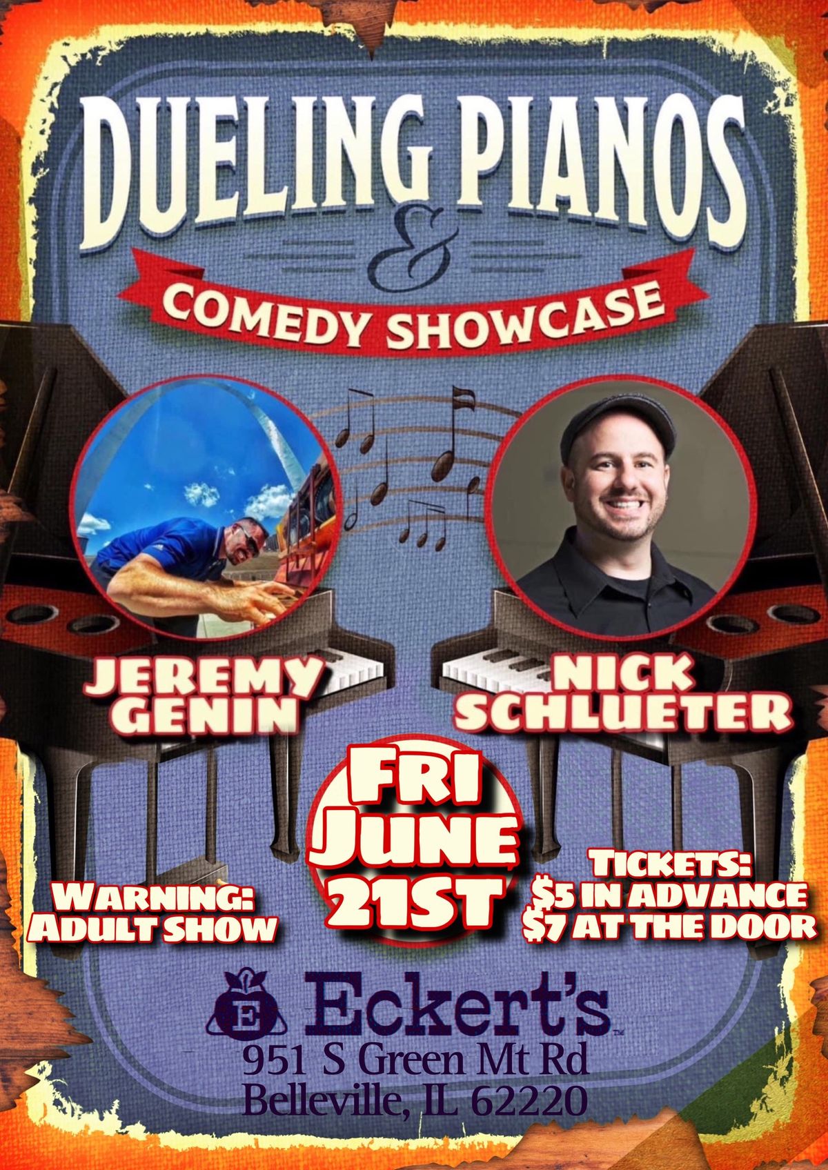 Dueling Pianos and Comedy Show 