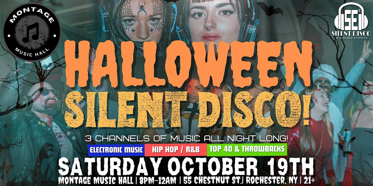 HALLOWEEN Silent Disco at  Montage Music Hall! - 10\/19\/24