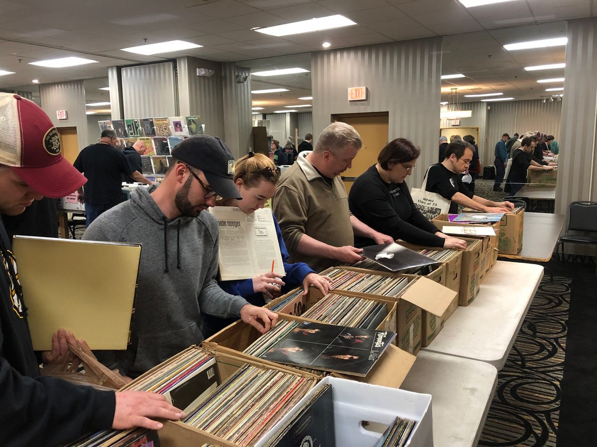 The Hillsborough Record Riot! 15000 vinyl records in ONE ROOM! 