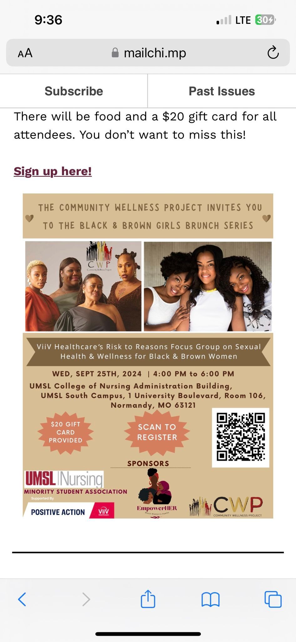 EmpowerHer: Black & Brown Women's Health & Wellness Focus Group