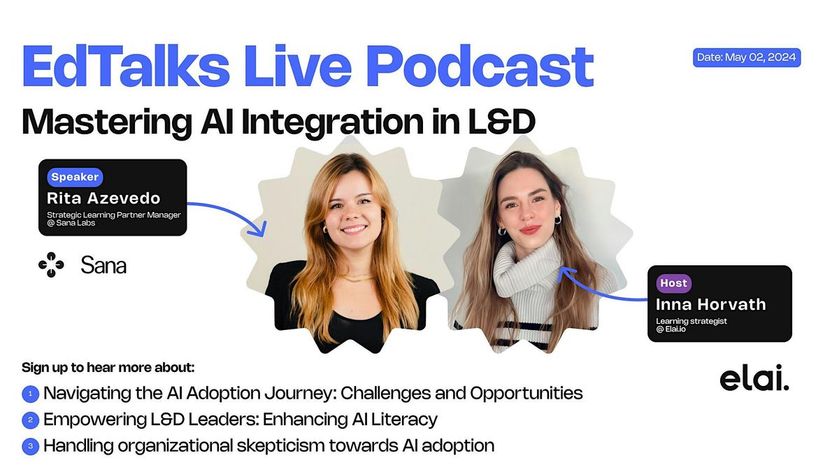 Mastering AI Integration in L&D Live Podcast
