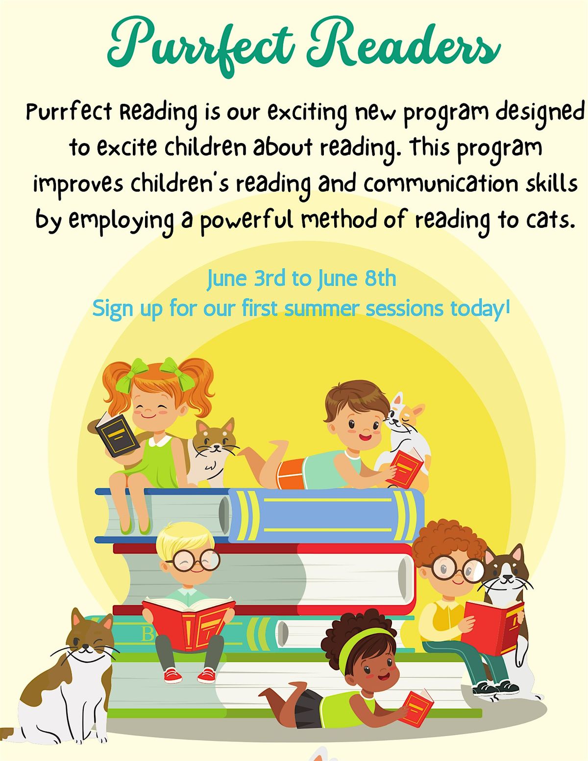 Purrfect Readers Camp (Ages 8-11)