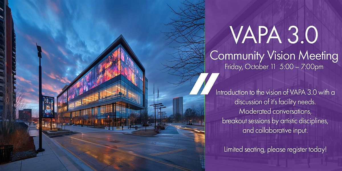 VAPA 3.0 Community Vision Meeting