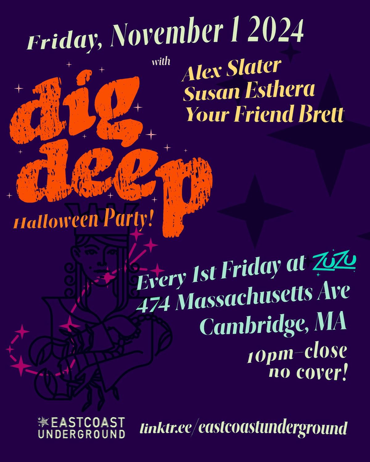 Dig Deep w\/ Susan Esthera, Alex Slater + Your Friend Brett