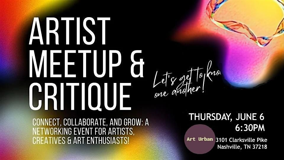 Art Walk: Artist Meetup & Networking Event