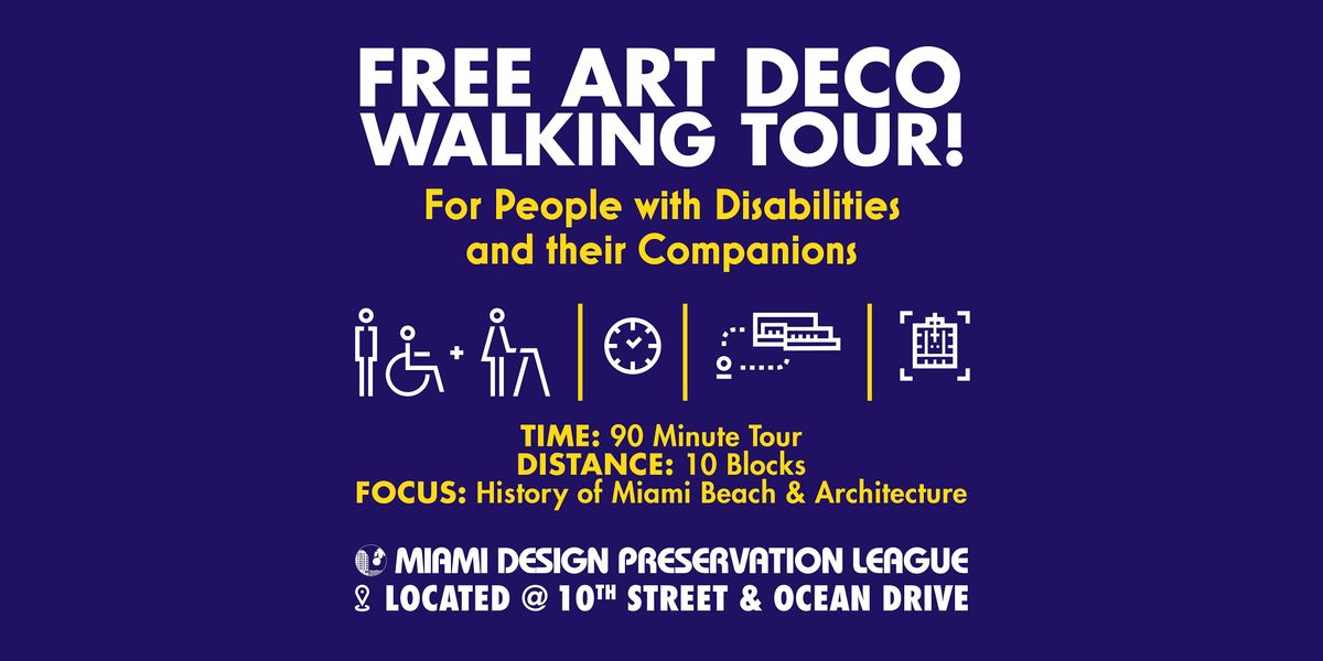 Art Deco Tour for People with Disabilities and their Companions