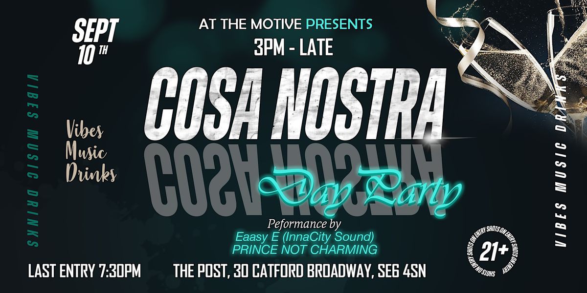 COSA NOSTRA DAY PARTY