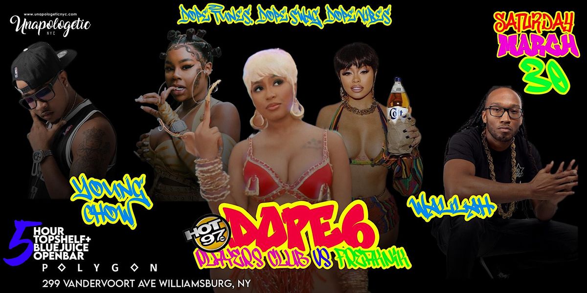 Hot 97 WALLAH & YOUNG CHOW | DOPE 6 | Retro Affair | Harlem