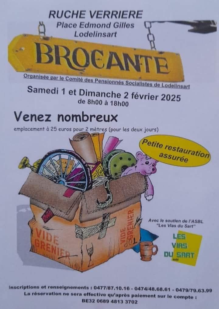 brocante lodelinsart 