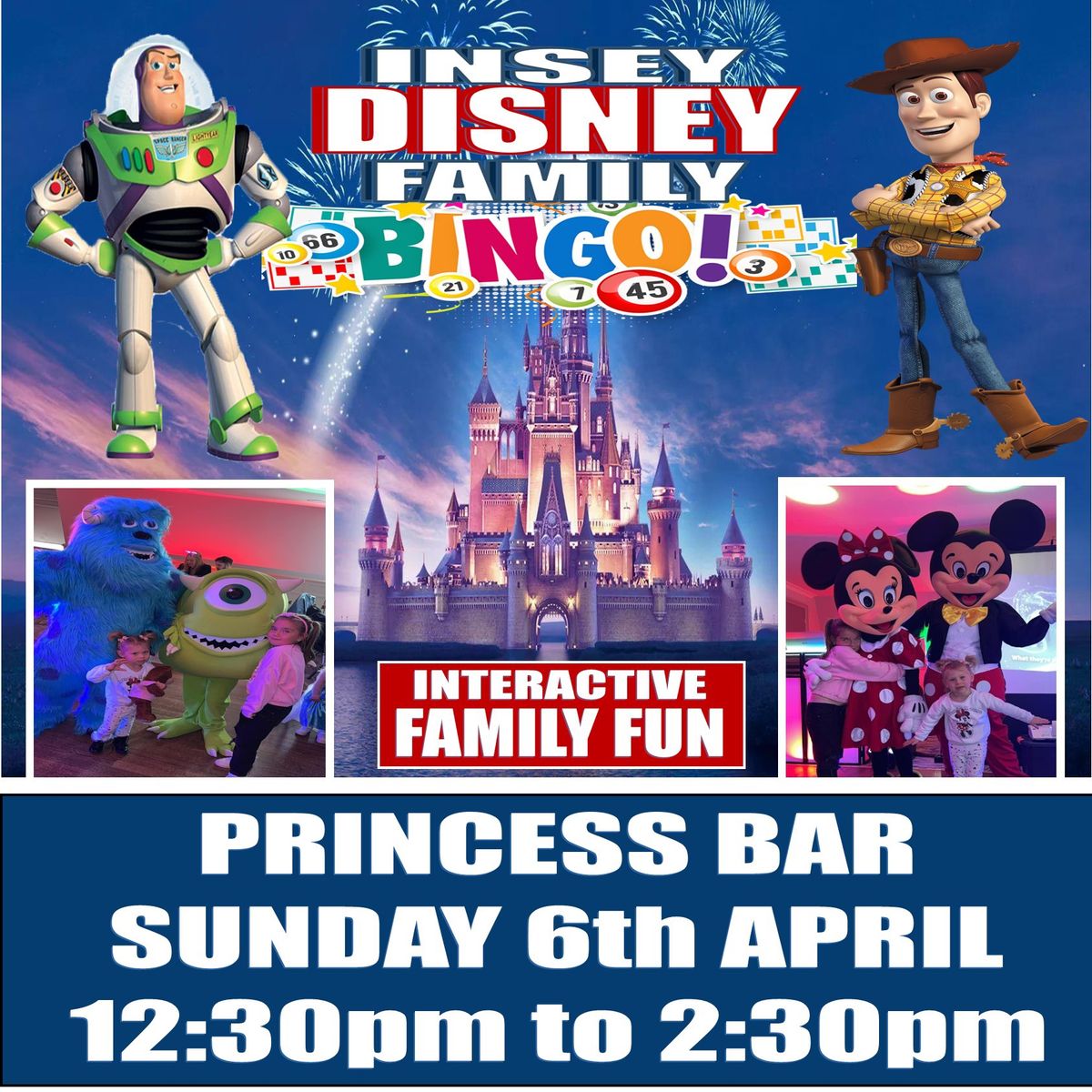 Glasgow - ISNEY DISNEY FAMILY BINGO PARTY