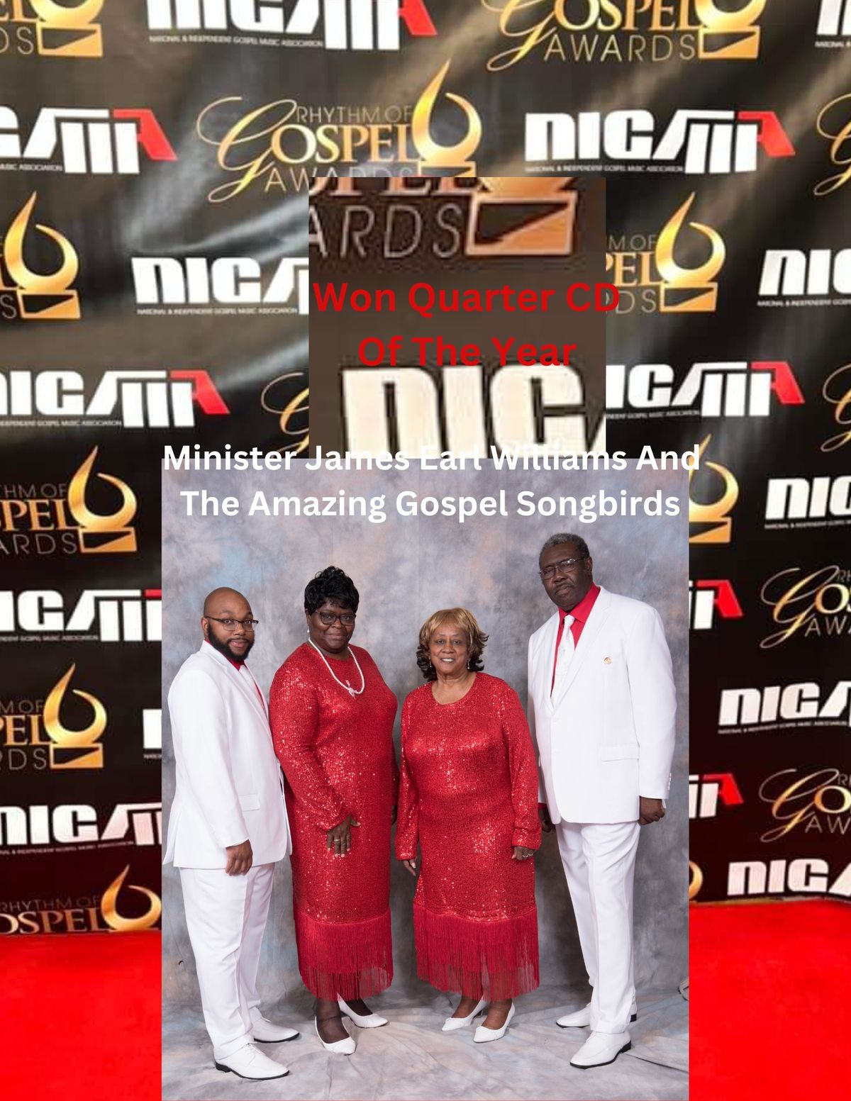 Minister James Earl Williams And The Amazing Gospel Songbirds 