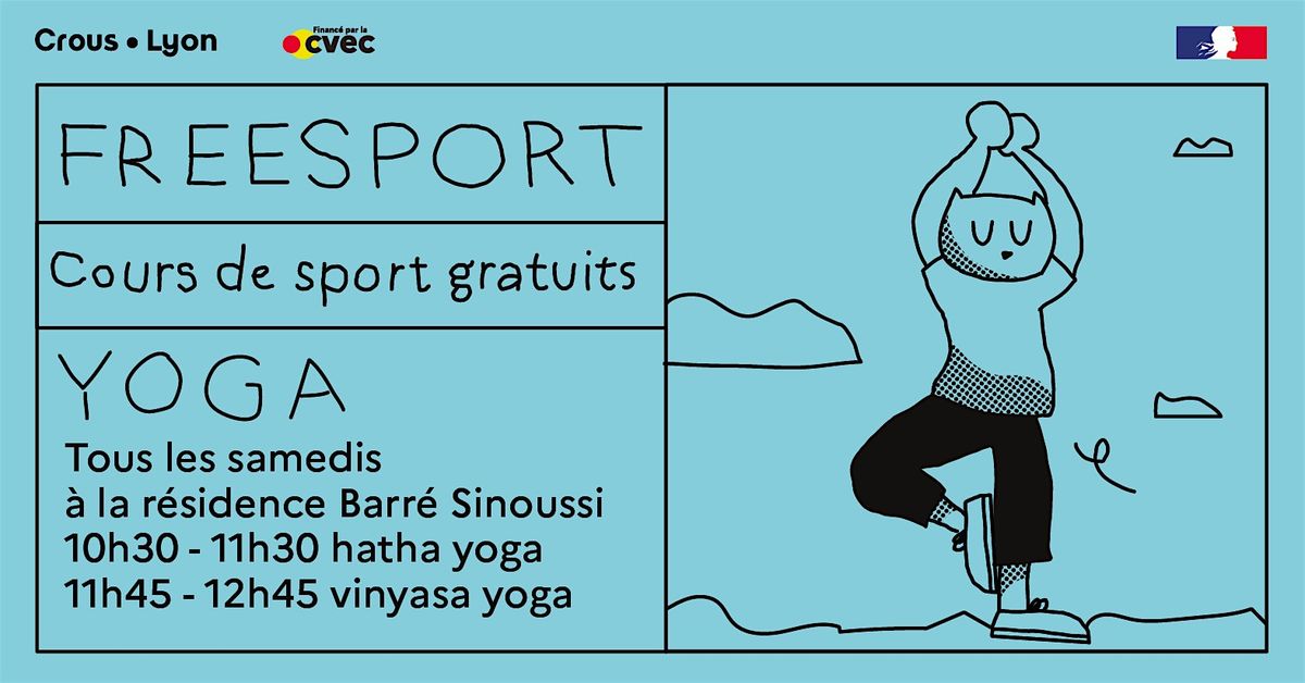 Freesport : Yoga - Septembre & Octobre 2024