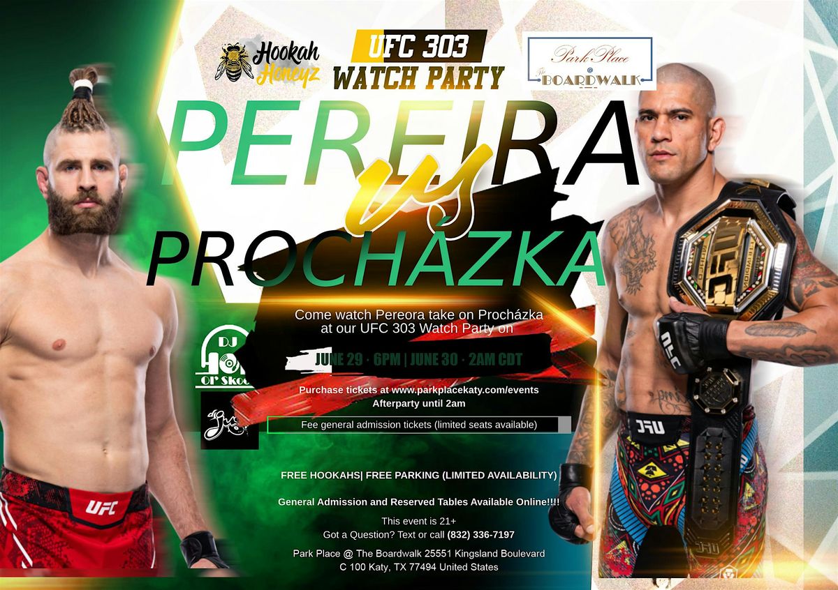 UFC 303 Watch Party: Pereira vs. Proch\u00e1zka with Free Dance & After Party