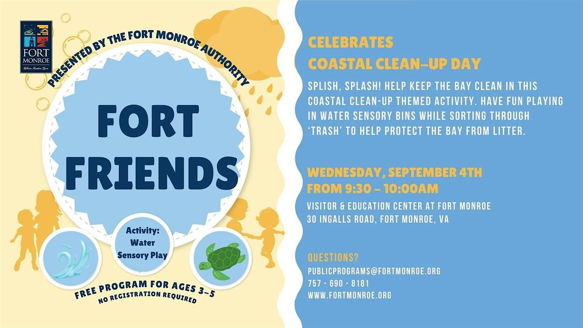 Fort Friends-Coastal Clean-Up Day