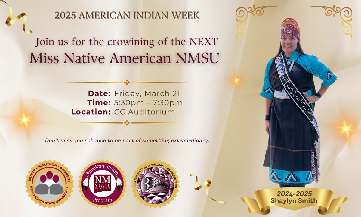 Miss Native American NMSU Pageant