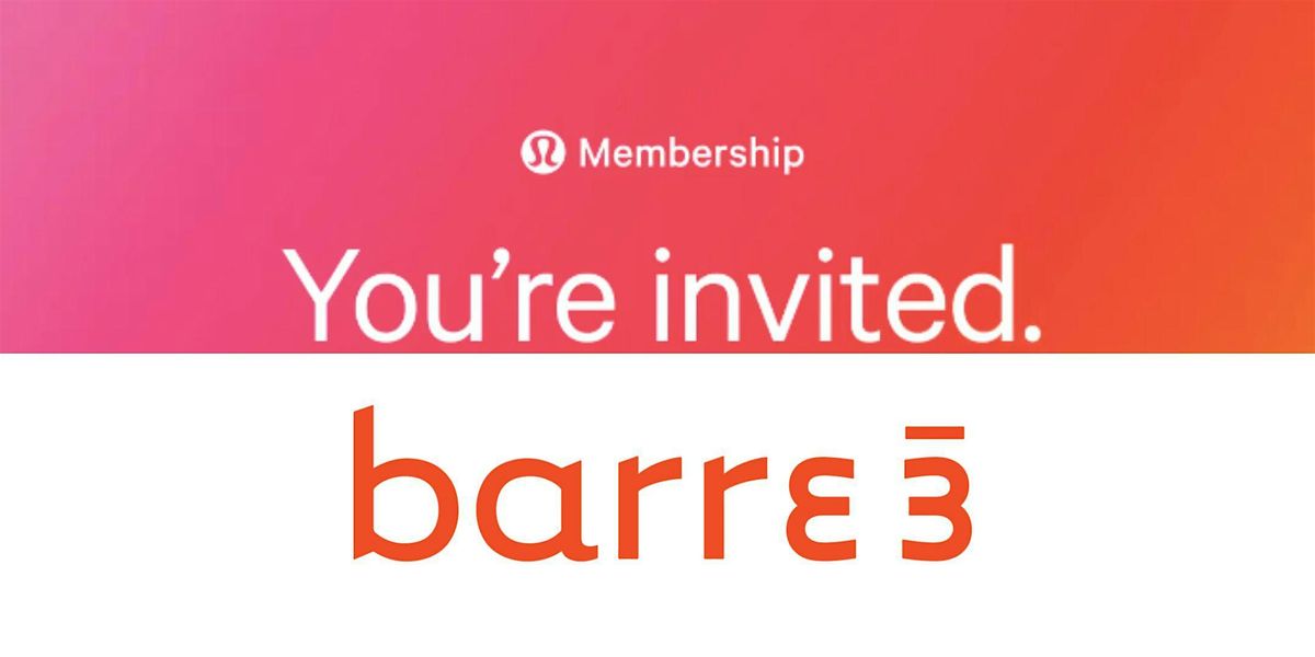 In-Store Class with Barre3 Sarah Bell