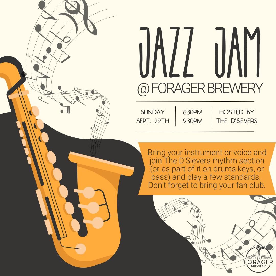 Jazz Jam at Forager Brewery