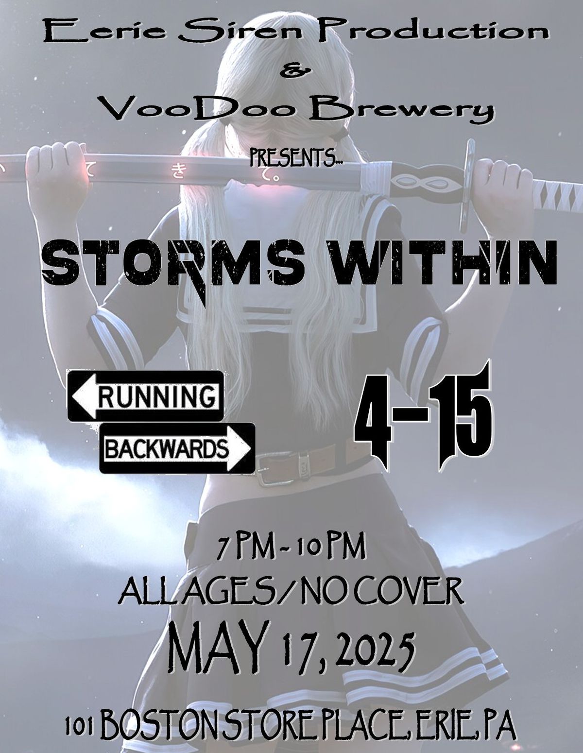 Storms Within, Running Backwards, 4-15