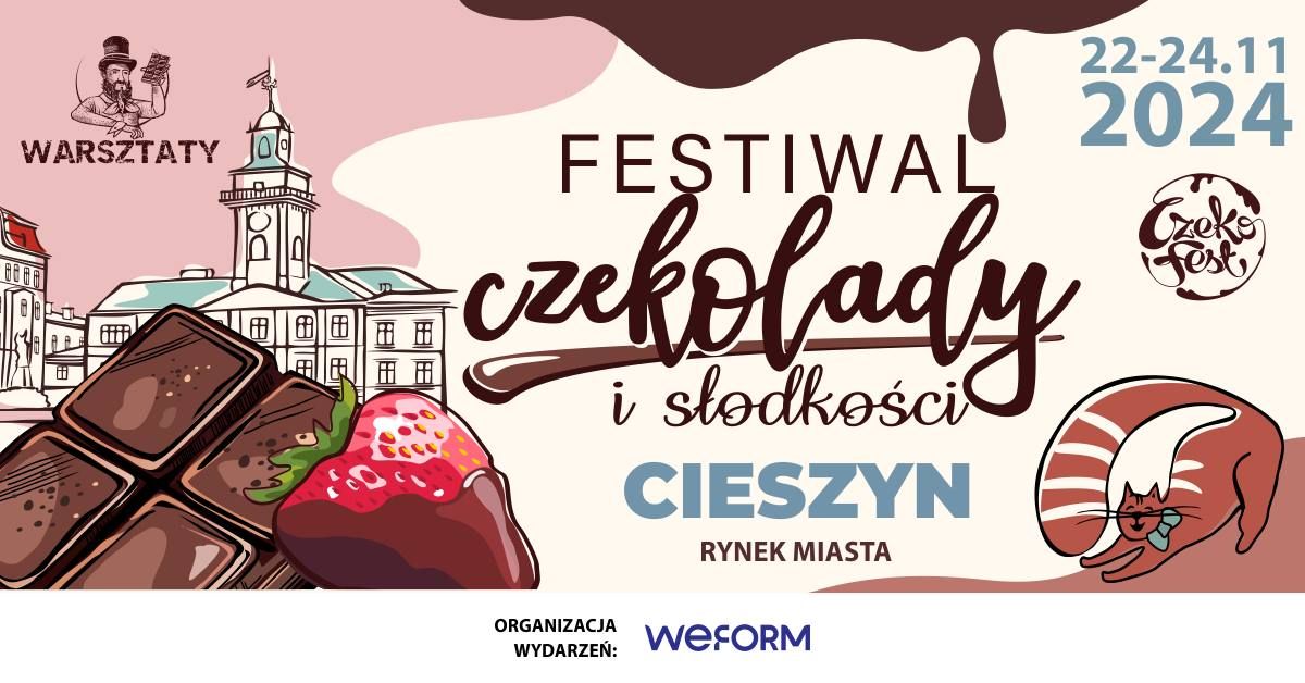 CZEKO FEST - Festiwal Czekolady i S\u0142odko\u015bci w Cieszynie