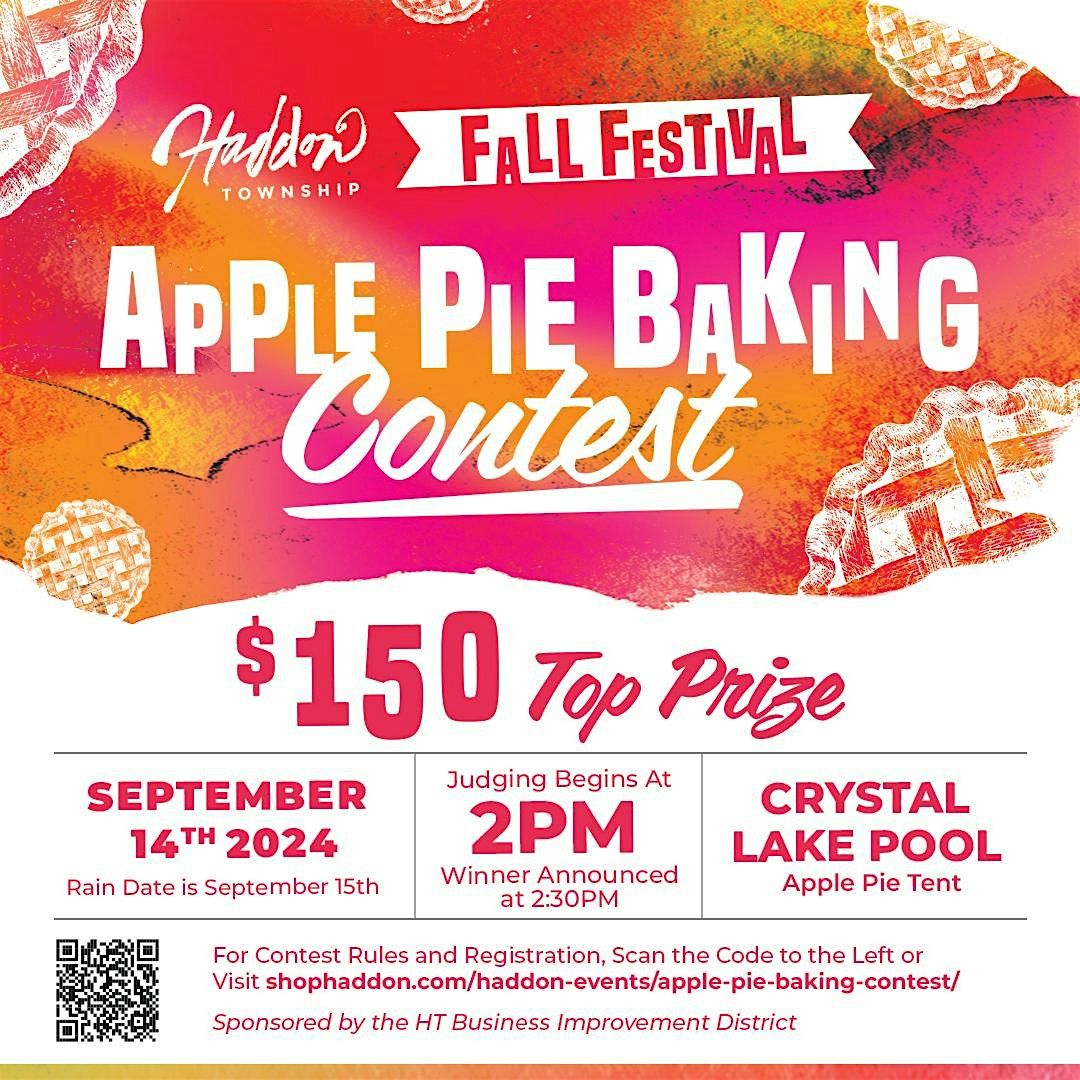 Haddon Twp. Fall Festival Apple Pie Baking Contest