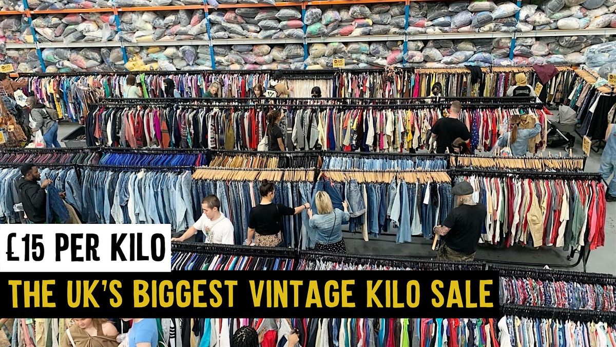 Sheffield Vintage Kilo Sale - Free entry - \u00a315 per kilo