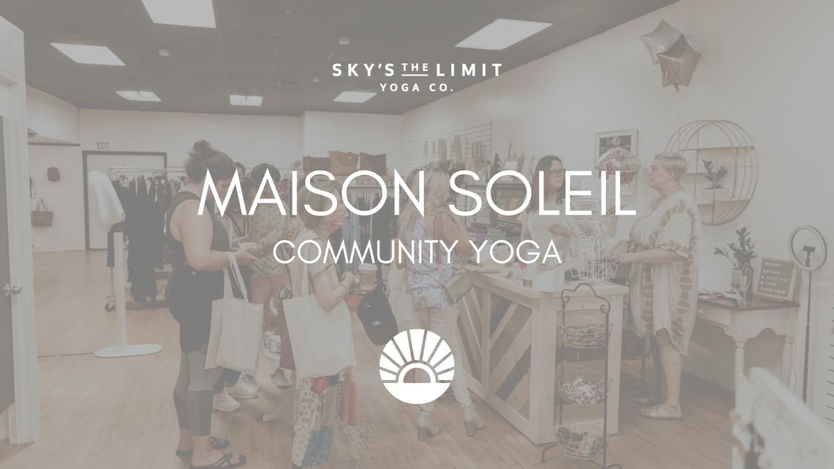 Yoga at Maison Soleil