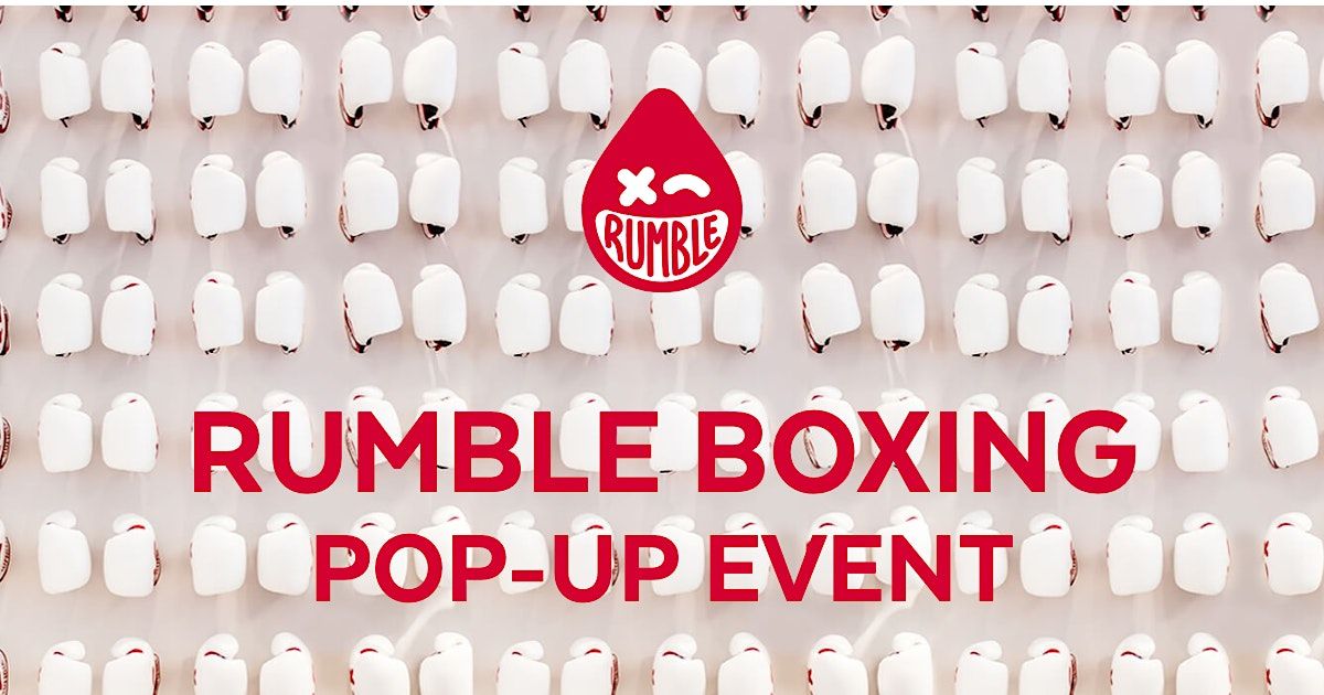 Rumble- Inspired Pop-Up Workout at Wiseacre-OG