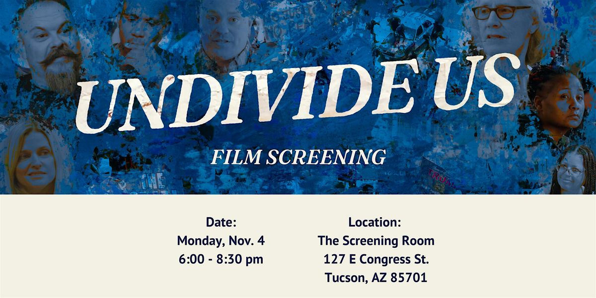 UNDIVIDE US @ The Screening Room