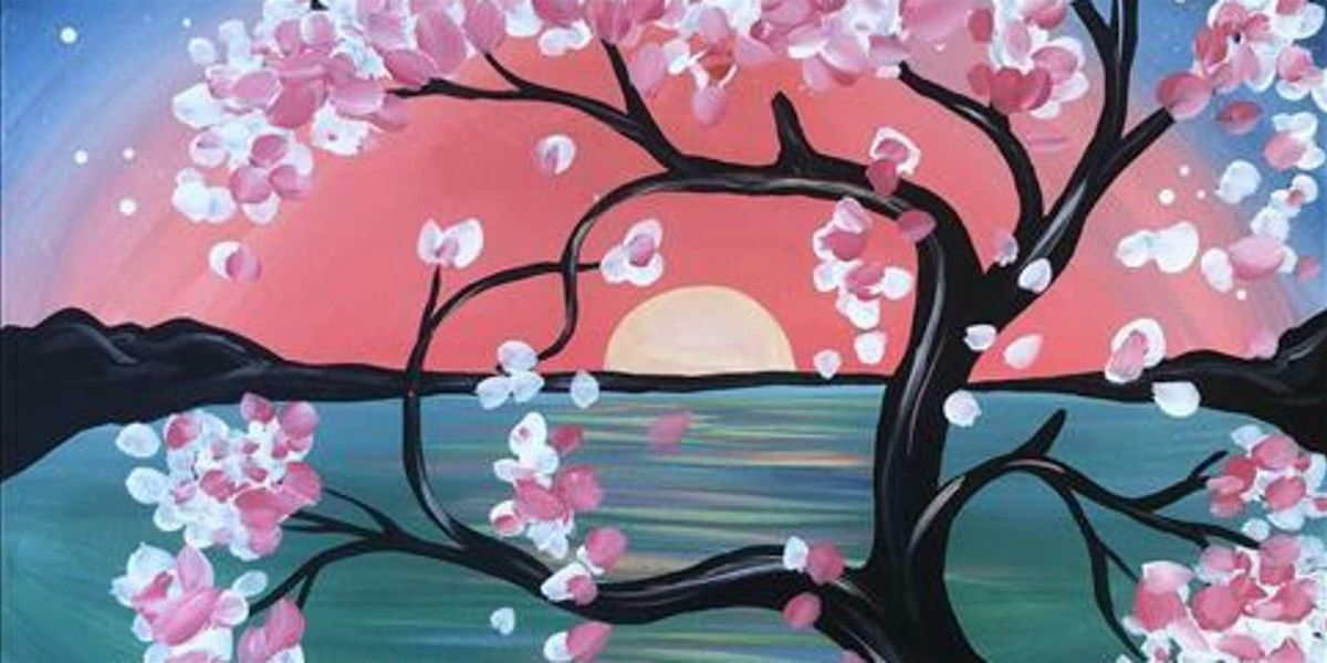 Blossoms on the Horizon - Paint and Sip by Classpop!\u2122