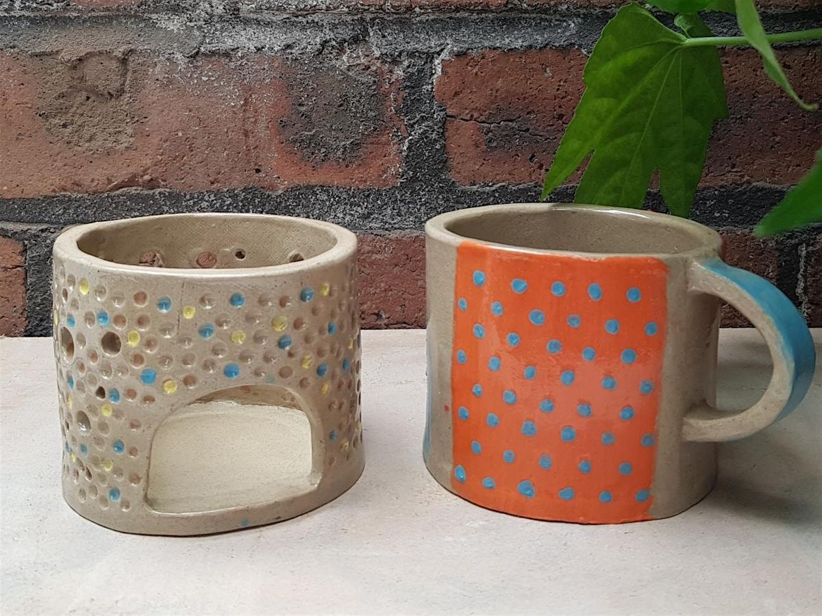 Taster Pottery Workshop- Make a Mug or Tealight Holder