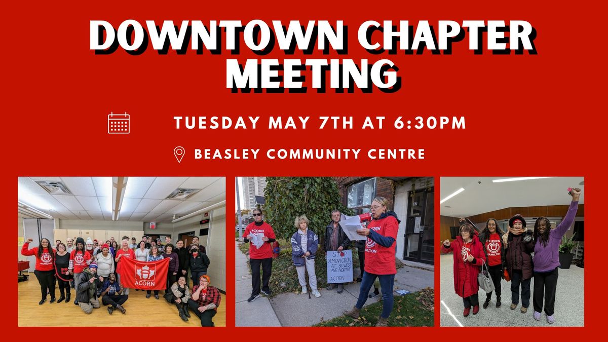May - Downtown Chapter Meeting