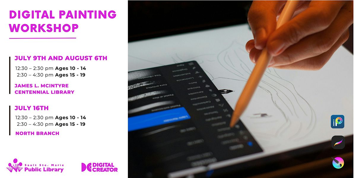 Digital Painting Workshop - James L. McIntyre Centennial Library