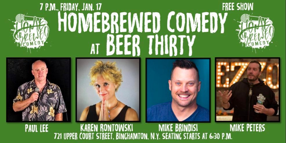 Homebrewed Comedy at Beer Thirty