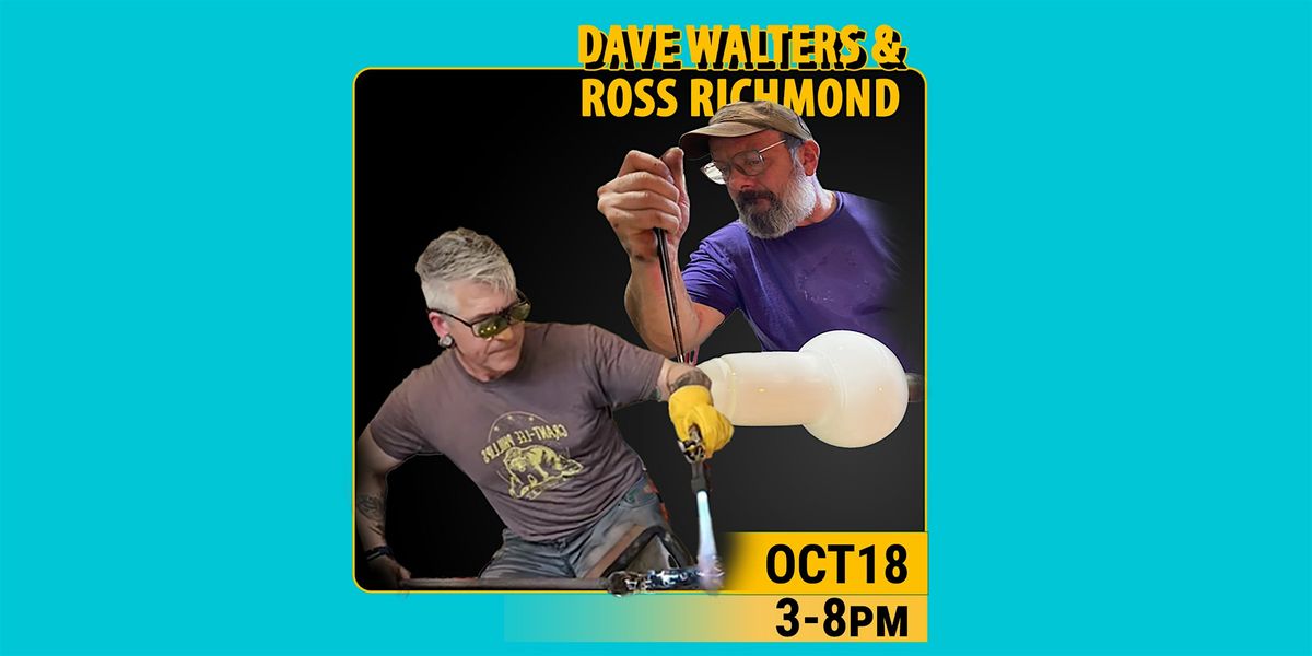 2024 REFRACT Day 2: DAVE WALTERS & ROSS RICHMOND Glassblowing Demonstration