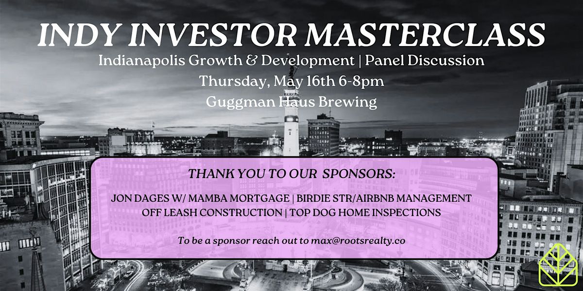 Spring Indy Investor Masterclass | Panel Event