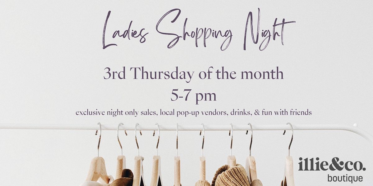 Ladies Shopping Night