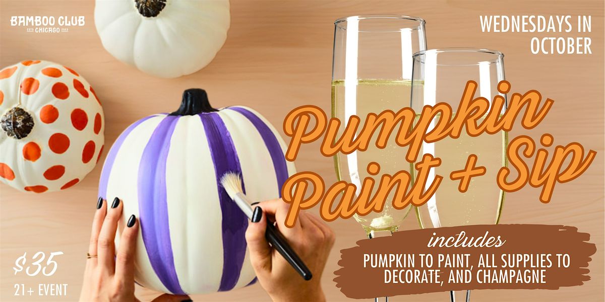 Pumpkin Paint & Sip