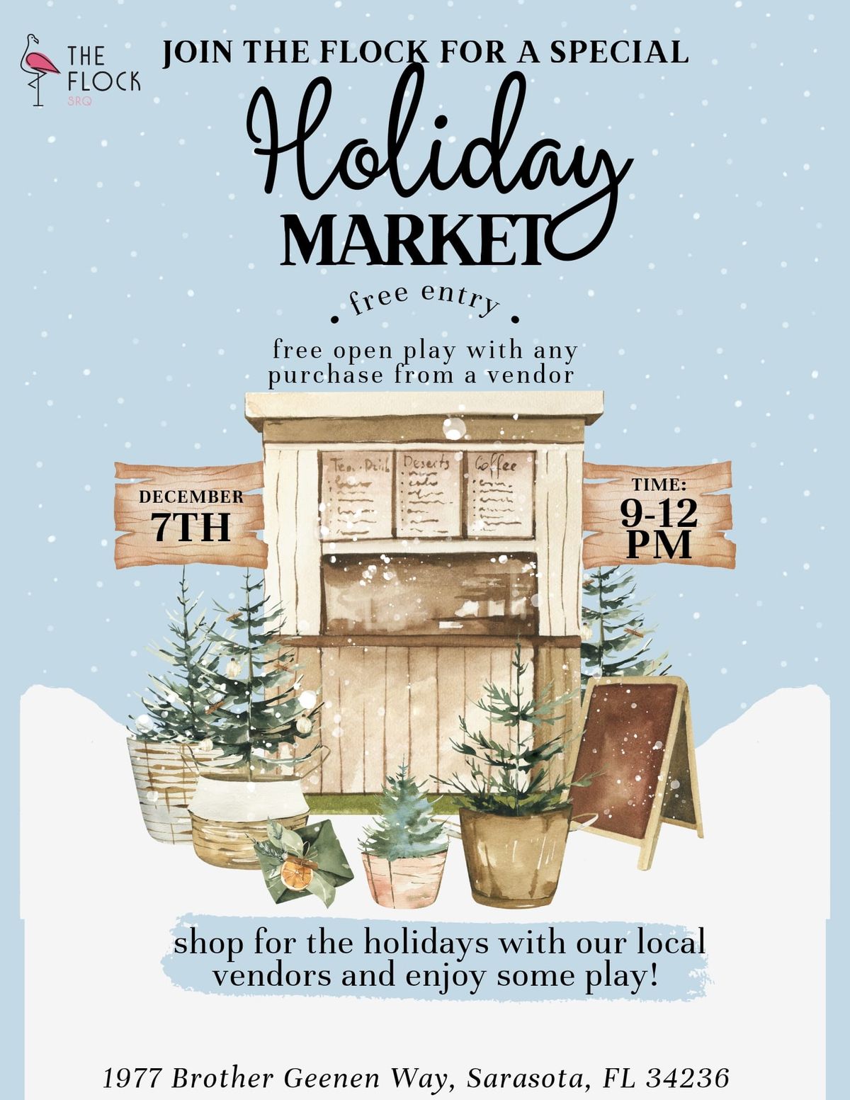 Our 1st anniversary & Holiday Market