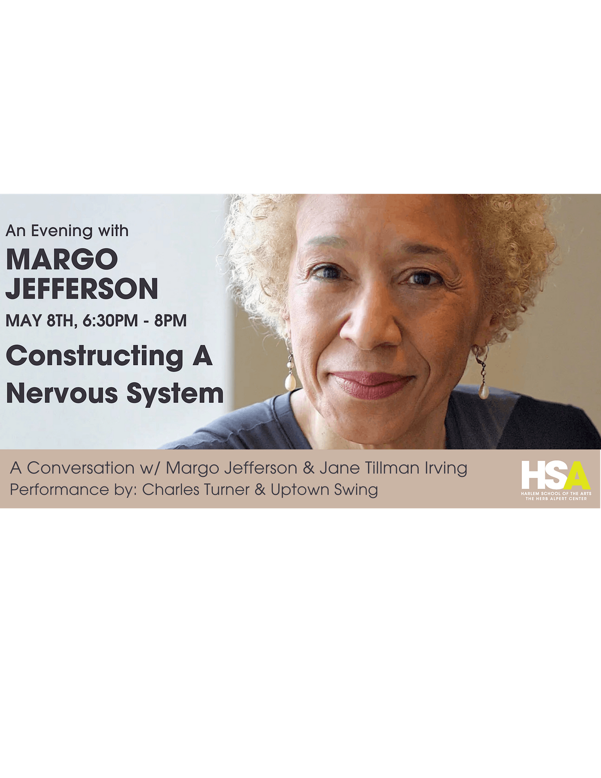 Constructing A Nervous System With Margo Jefferson, Harlem School Of ...